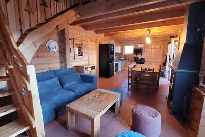 Image de chalet Aneloup vue d'exception à la Joue du loup