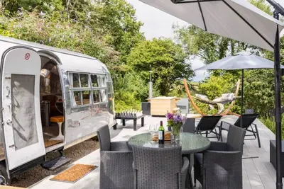 Image de 1950's original American Airstream Sleeping 2