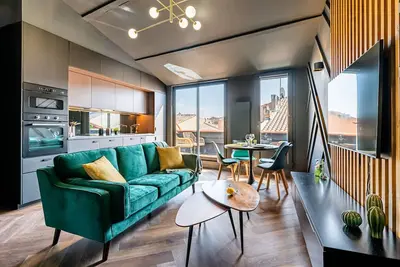 Image de Loft en ville - Duplex Terrasse + Parking 24/7