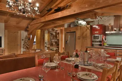 Image de Superbe T6 au centre des Gets - 10 pers, 5 ch, parking, wifi, linge inclus
