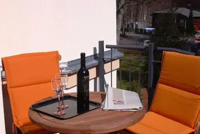 Image de Family-friendly, modern apartment with balcony near the beach, dogs allowed