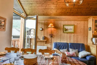 Image de Duplex cosy T2 à proximité des pistes avec parking - 6 pers - La Turche, Les Gets