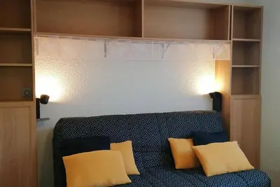 Image de Studio rénové ski aux pieds avec balcon - 4 pers.