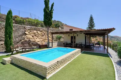 Image de Maison de vacances 'La Casita De Mama' avec vue sur la mer, Wi-Fi et climatisation