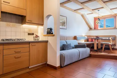 Image de Appartement Häuslerhof Larix avec vue sur les montagnes et Wi-Fi.