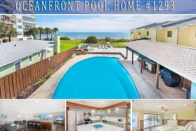 Image de \"Margarita Manor\" - Oceanfront Pool Home -5br/5ba