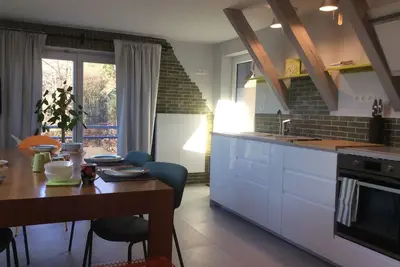 Image de Lila Wolken serviced apartment directly on the Main cycle path. Ideal for vacations