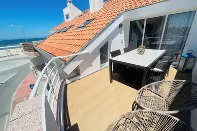 Image de Beachfront apartment with terraces.