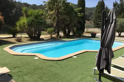 Image de Villa de campagne, piscine sans vis-Ă -vis, 5 mn de la mer