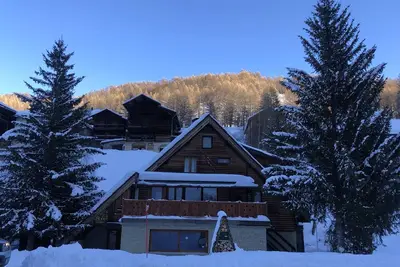 Image de Rdc Chalet  face aux pistes de randonnées, skis de  fonds, parking privé l