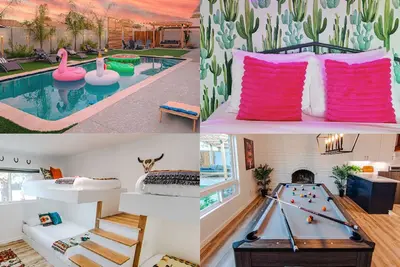 Image de Four Palms | Pool Bbq Fire Pit | 5 min to Old Town