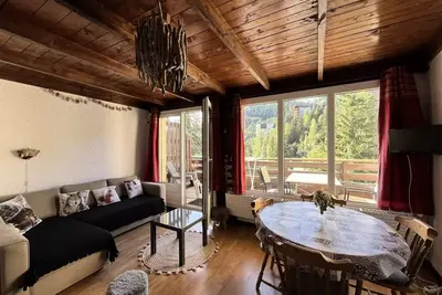 Image de Studio de charme avec balcon - vue sur Pra Loup