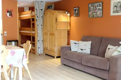 Image de Studio confort, balcon sud, au pied des pistes et commerces, animaux acceptés, Tignes Le Lac