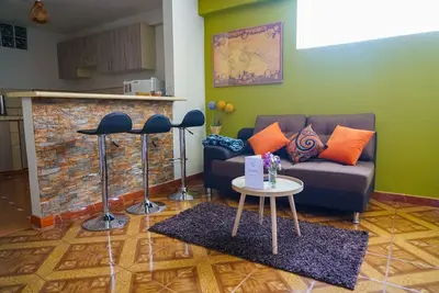 Spacious & modern apartment in San Blas area, 10 mins. walking from Pl. de Armas