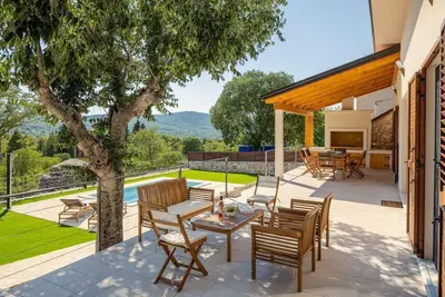 Image de Maison de vacances Dubrava kod Sibenika pour 1 - 6 personnes avec 3 chambres Ă coucher - Maison de v