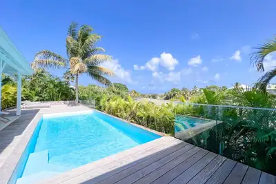 Image de Villa · St-François · Vue golf & piscine privée
