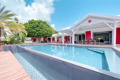 Image de Villa luxe · St-François · Vue Golf & 7 chambres