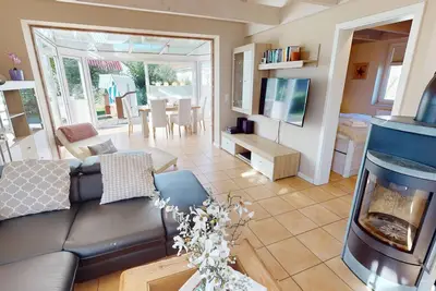 Image de Vacation home for 6 people and dog with fireplace, sauna and fenced garden