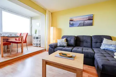 Image de As12 directly on the beach - vacation on the beautiful North Sea with a panoramic view.