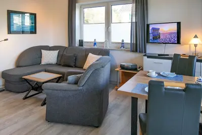 Image de Hs01 Apartment Haus Seewind Cuxhaven Sahlenburg near the beach with balcony Wlan Pa