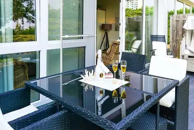 Image de Cozy apartment in the basement in the house Frauenpreiss F490 in Cuxhaven