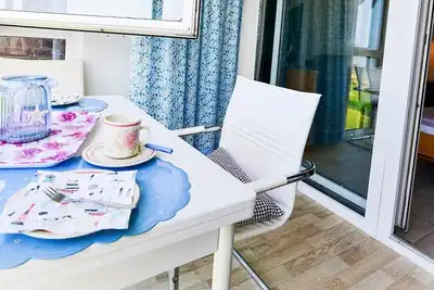 Image de Penthouse H14b in Haus Horizont - Beach promenade Sahlenburg, sea view, dog