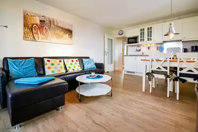 Image de Hz07 Beach apartment Cuxhaven sea view, balcony, Wlan, sauna