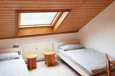 Image de NĂĽ01 2 Zimmer Penthouse Wohnung in Langenloh bei NĂĽrnberg 1 Schlafzimmer Max. 4 Personen