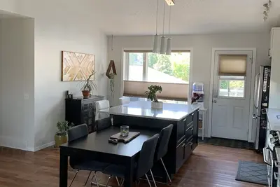 Dog friendly home that is perfectly situated between the mountains and the city.