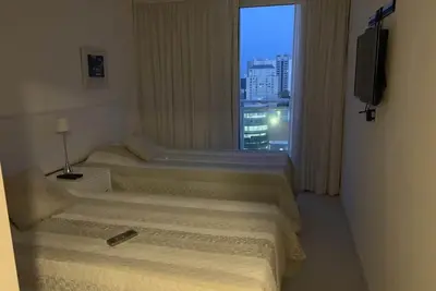 Excellent apartment with views of the sea and the city