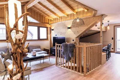 Image de Le Chenaillet, duplex au pied des pistes et spa