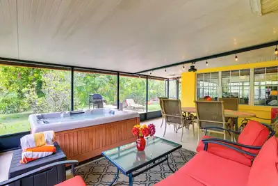 Image de North Port Garden Home: Florida Room, Lanai!