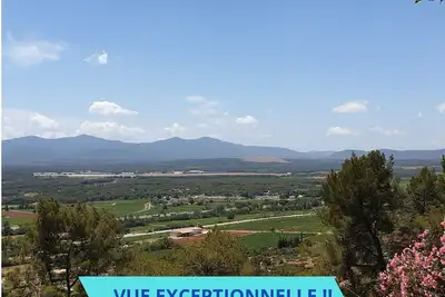Image de Maison de campagne avec vue panoramique / Piscine et jacuzzi privé