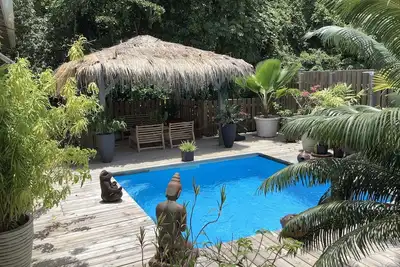 Image de Promo : Charmante Villa Piscine Les Trois Ilets 3 chambres 8 couchages. A Voir