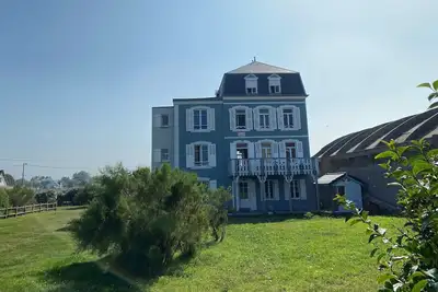Image de Villa face Ă la mer, 12 couchages, Baie de Somme, grand jardin