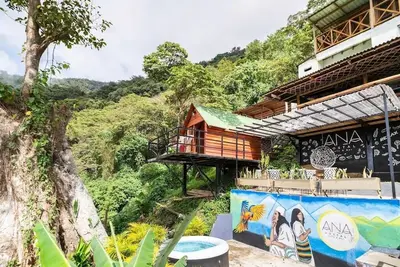 Image de Hostal Ana, cabins with a beautiful view and a beautiful sunset