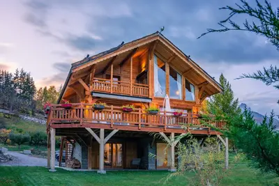 Image de Chalet à la montagne, ski aux pieds! ! !