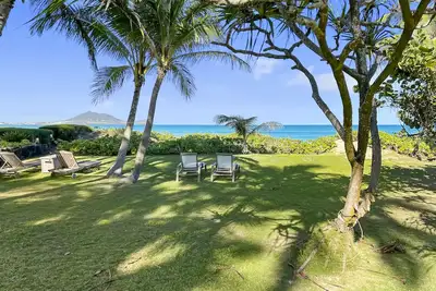 Image de Peaceful Oceanfront Home Near Downtown Kailua w/ Bbq & Ac: Kai Mele