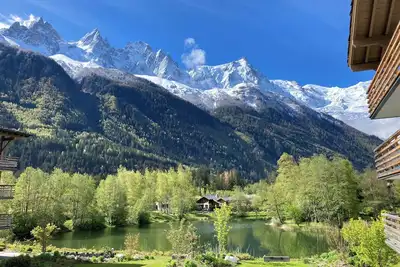 Image de Cordée 112 Chamonix: Appartement de luxe avec vue imprenable, piscine et spa