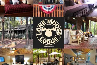 Image de Spring Special- 3rd Night Free at the Lone Moose Lodge, Az