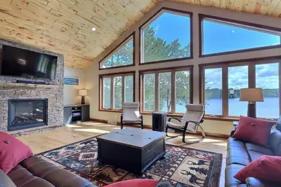 Image de Northwoods Wi Lakefront Cabin 6br on Lake Nokomis