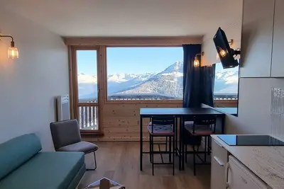 Image de Studio Cabine au pied des pistes - Mont-Blanc - Animaux admis