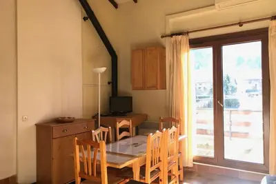 Image de 1er étage, télévision, casier à ski, 58m², Villard de Lans