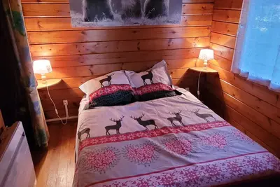 Image de petit chalet dans le Sancy
