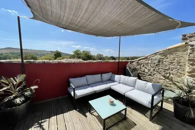 Image de Loft avec terrasse et piscine intérieure privative