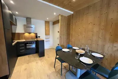 Image de Appartement rénové 3* avec balcon et Wifi, proche pistes, idéal famille