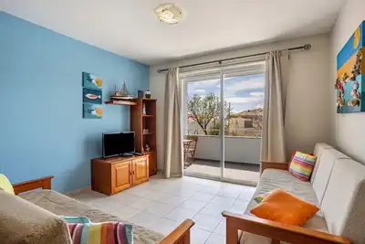Image de Appartement \"Sonho Dourado\" avec vue sur mer, balcon et Wi-Fi.
