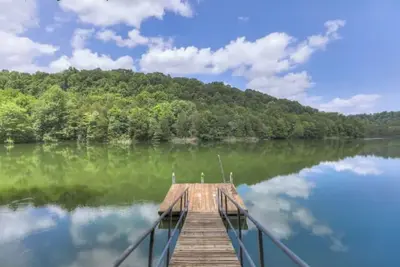 Image de Lakeside Family Escape-Modern log home in secluded cove w/pvt. dock, Sleeps 12