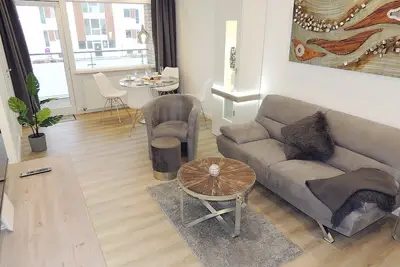 Image de Freshly renovated and very attractive vacation apartment with partial Baltic Sea view for 4 p