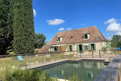 Image de Maison de campagne, piscine naturelle Boisse, Issigeac proche Bergerac, Dordogne